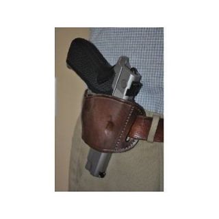 pro tech leather belt slide gun holster for s w