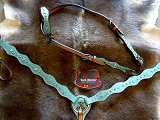   headstall turquoise ostrich tack j4  139 99  free