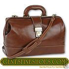 chiarugi italian leather doctor bag brown 5314 
