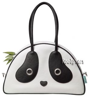 panda rama large hand bag purse morn creations kung fu