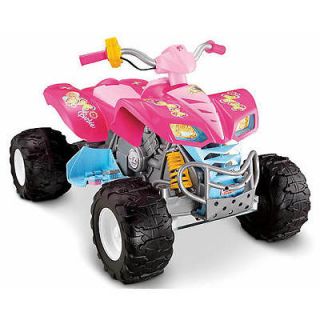 Power Wheels Fisher Price Kawasaki KFX Quad Ride On   Barbie