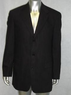 TED BAKER London Charcoal Gray Wool Suit Jacket Blazer Sz 42 42L