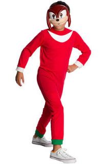 sonic knuckles child costume large 12 14