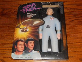 1979 Star Trek Mr. Spock Knickerbocker Soft POseable Figure MIB