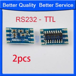 2pcs Mini RS232 to TTL Converter Adaptor MAX3232 MAX3232CSE Module 