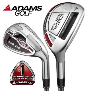 Adams Golf IDEA a12OS Hybrid Iron Set (#4h #6h, 7 GW) Graphite Regular 