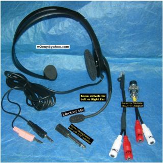 W2ENY Single Headset Icom IC 7000 IC 706 IC 703 IC 207