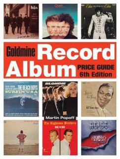 Goldmine Record Album Price Guide by Martin Popoff (Paperback, 2009)