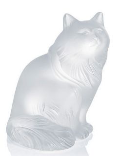Lalique Crystal (IN STOCK READY TO SEND) HEGGIE CAT Ref 1179600