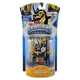 Skylanders Spyros Adventures LEGENDARY TRIGGER HAPPY EXCLUSIVE figure 