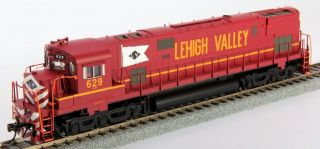 Bowser HO 23544 Alco C628, Lehigh Valley (Cornell Red Scheme) #640 DCC 