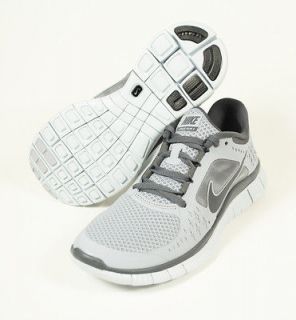 Nike Free Run+ 3 510643 001 Wolf Dark Grey Platinum Womens Running 