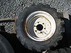 23X8 50 12 23X850 12 LUG TIRES TRACTOR TRENCHER PAIR 2