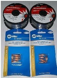 MILLER SPOOLMATE 100 ALUMINUM WIRE & TIPS PACKAGE ( .030 & .035)