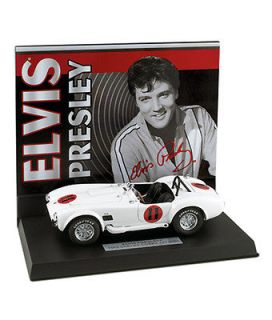 FRANKLIN MINT Elvis Presleys 1965 Shelby Cobra 427 S/C with Display 
