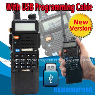 BAOFENG Dual band model UV 5R II VHF/UHF Dual Band Radio NEW VERSION 