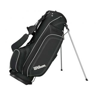 wilson profile lite carry golf bag black 