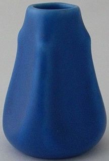 Unusual Small Pilkingtons Royal Lancastrian Miniature Blue Vase
