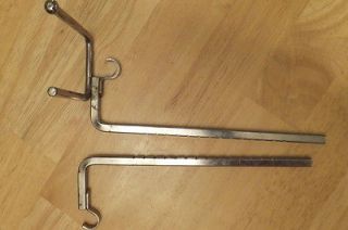 ORIGINAL FARBERWARE OPEN HEARTH ROTISSERIE GRILL PART SUPPORT BRACKETS 