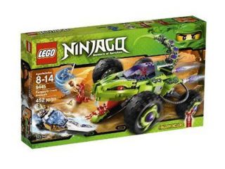 LEGO Ninjago Fangpyre Truck Ambush 9445 Includes 4 Minifigures, Sword 