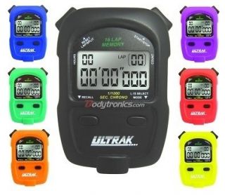 ultrak 460 16 lap memory stopwatch more options color time