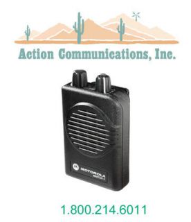 motorola minitor v vhf 1 ch emt fire pager one