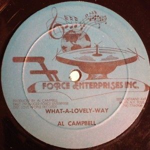 al campbell what a lovely way 12 reggae single one