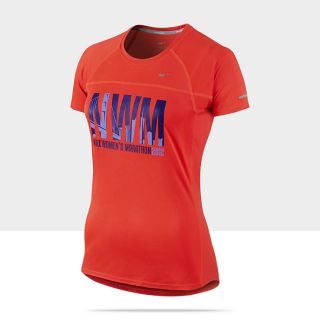    Miler Graphic Womens Marathon Womens Running Shirt 578440_628_A
