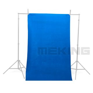 NEW 10×10ft / 3×3M Chroma Key Blue Solid Seamless Muslin Photography 