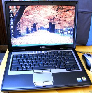 Dell Latitude Laptop 80GB 1GB Dual Core WiFi Wireless 1 DVD RW XP 2 
