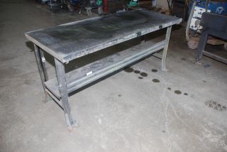 Beautiful 72x29 steel workbench table work bench equipto? INV6044
