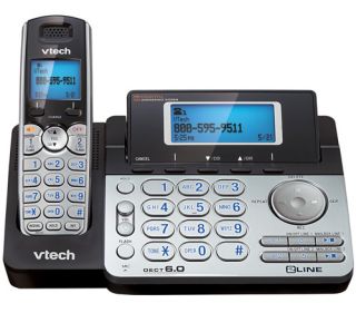 Vtech DS6151 DECT 6 0 1 Handset 2line Cordless Phone w Digital 
