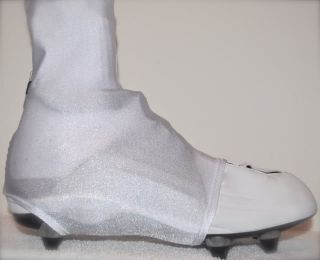 white revolution 11 cleat cover spats