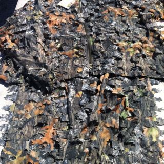 3D Camo Leafy Hunting Suit Ghillie Suit S M