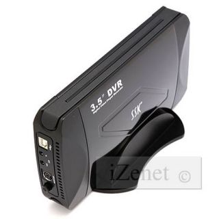 Media Player Recorder TV 3 5” HDD Enclosure Card Reader