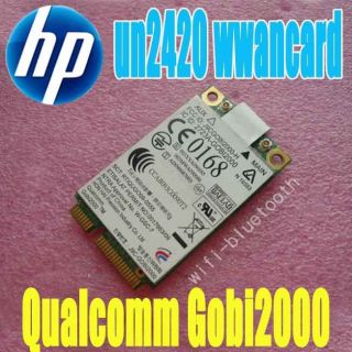 HP UN2420 GOBI2000 WWAN 3G Card EVDO GSM Hspda DM1 DM3