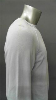 55DSL Mens L Cotton Sweatshirt Blue Solid Designer Fashion Apparel 