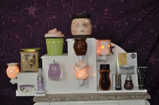 TIER DISPLAY PLUS FOR AND COMPATIBLE WITH SCENTSY PARTYLITE WARMERS