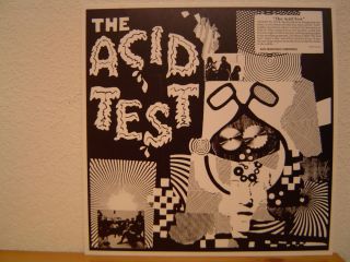   Merry Pranksters The Acid Test LP 1966 s F Grateful Dead Owsley