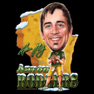 NFL Aaron Rodgers Long Sleeve T Shirt All Sizes