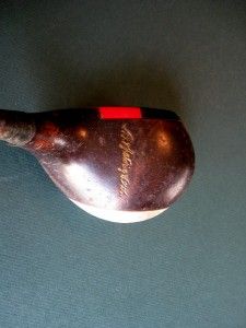 Vintage Persimmon Fancy Face 2 Wood A G Spalding Brothers