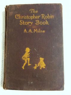   CHILDRENS BOOK CHRISTOPHER ROBIN STORY MILNE 1946 WINNIE POOH PICTURES