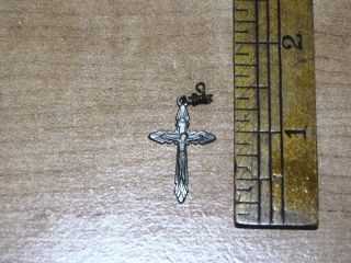 Vintage Antique Religious Medal Catholic Rosary Crucifix Italy