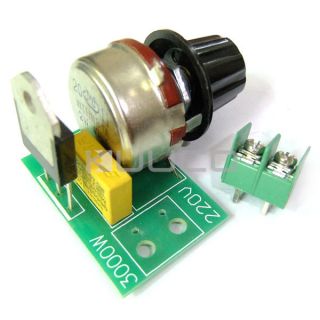 AC 220V SCR Controller Switch 3000W Adjustable Voltage Regulator 
