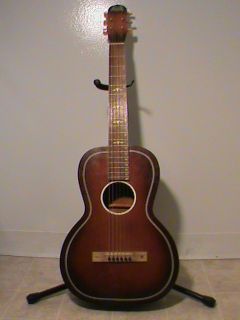   Squareneck Slide Guitar Acoustic Made in Chicago 1930s 1940S