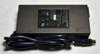 DUAL AC DC Adapter Power Supply 24V 5A, 12V 4A 180W 5 Pin DIN, Fan 