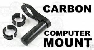 Handlebar Computer Mount Carbon Bar GPS Bike Bicycle