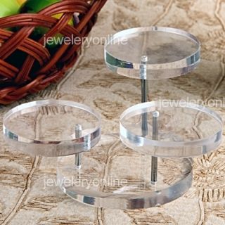 Necklace Gem Jewelry Plastic Holder Display Stand 2 3