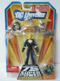 DC Universe Comics Black Canary Female Action Figure Collectors Toy 