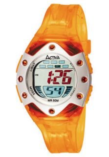 Activa Watch AD013 004 Midsize Digital Orange Plastic